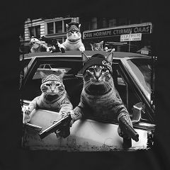 Cat Thug Life T-Shirt