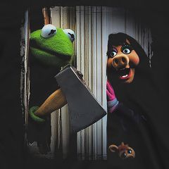 Here’s Kermit T-Shirt – Funny Horror Parody Tee 