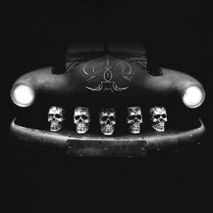 Mercury Custom  Grill Hotrod Skulls T-Shirt
